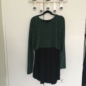 Maternity nursing tunic